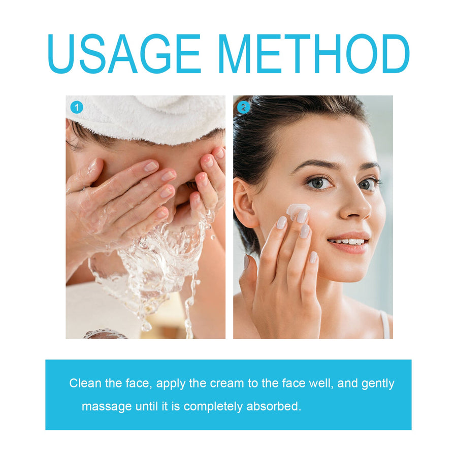 Hyaluronic Acid Face Cream for Fading Wrinkles & Dryness