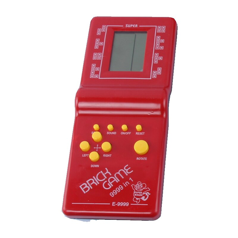 Classic Handheld Tetris Game — Pure Retro Puzzle Fun