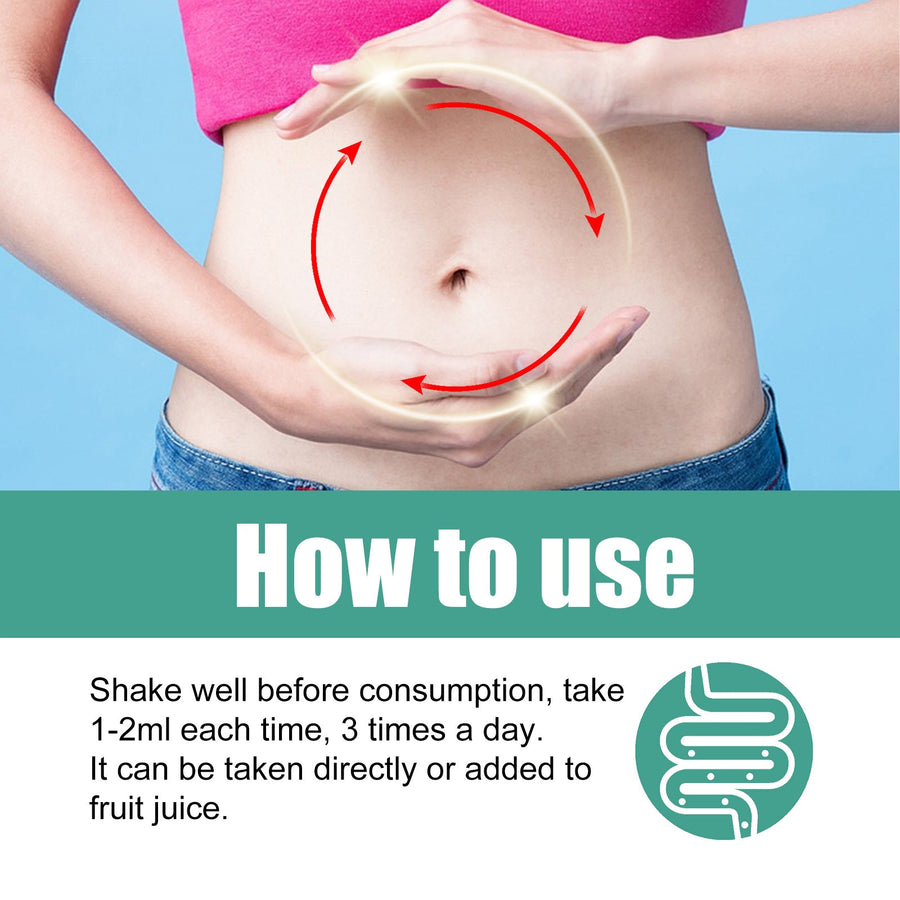 Organic Constipation Relief Drops — Natural Bowel Regularity