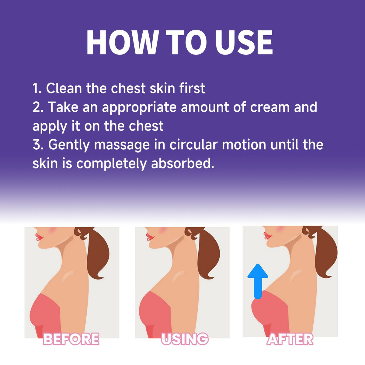 Bust Firming Cream for Sagging & Uneven Décolletage Skin
