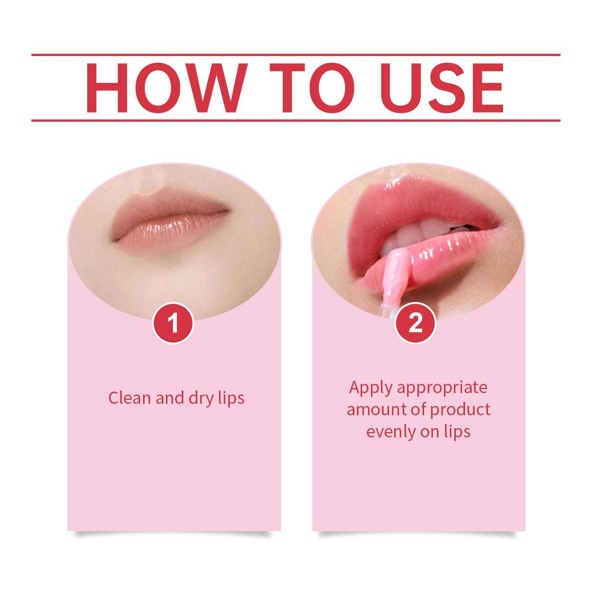 Pheromone Lip Gloss for Sheer Rosy Tint and Juicy Shine