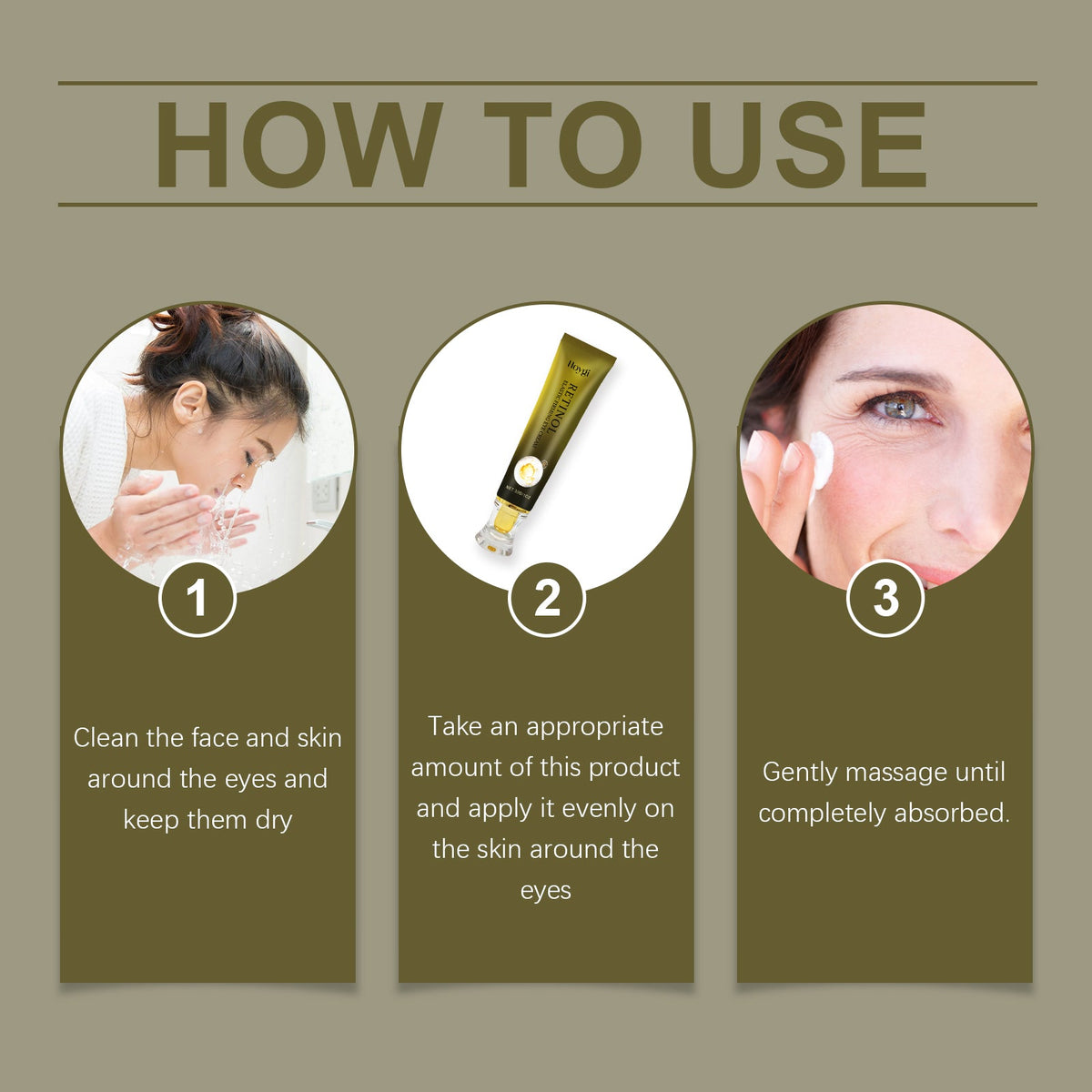 Retinol Eye Cream That Lifts Fine Lines & Tightens Skin