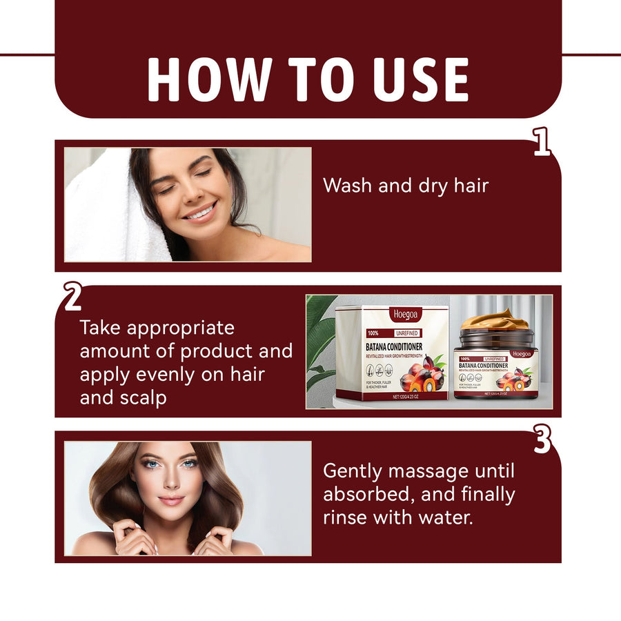Batana Conditioner for Softer, Healthier-Looking Hair