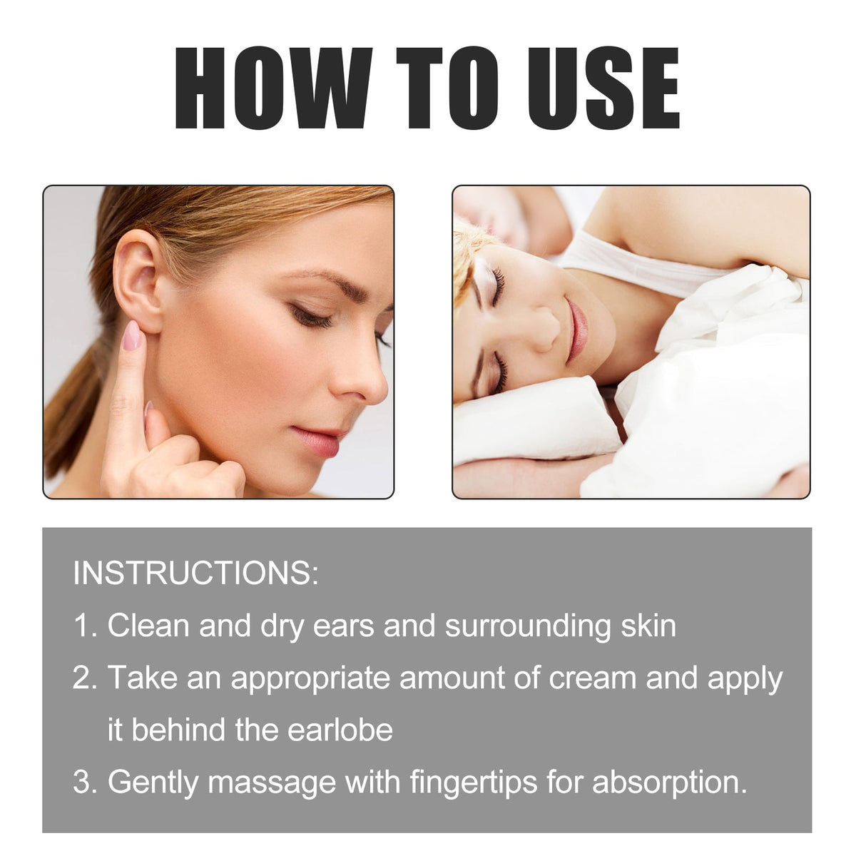Ear Ease Cream for Soothing Ear Discomfort Relief