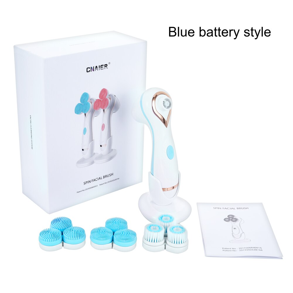 Sonic Facial Cleansing Brush — Deep Pore Cleansing & Acne