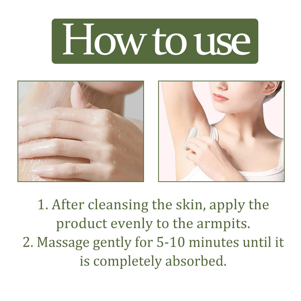 Armpit Whitening Cream for Dark Underarm Pigmentation