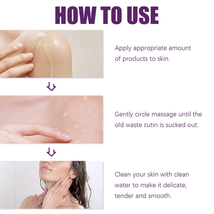 Body Cleansing Gel for Back Acne & Smooth Skin