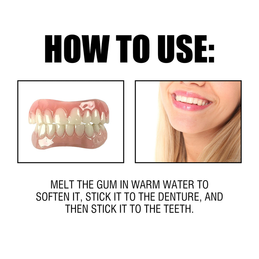 Soft Denture Reline Kit — Perfect Fit at Home, No Dentist