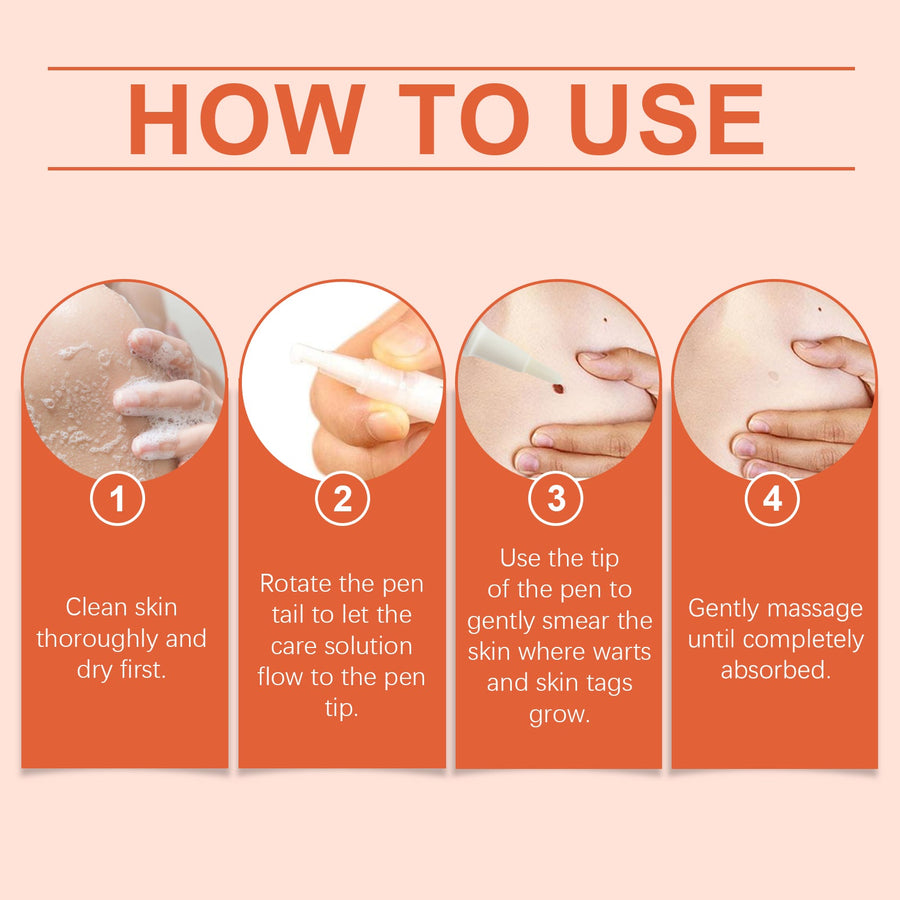 Herbal Skin Tag & Wart Care Gel - Gentle 7-Day Formula