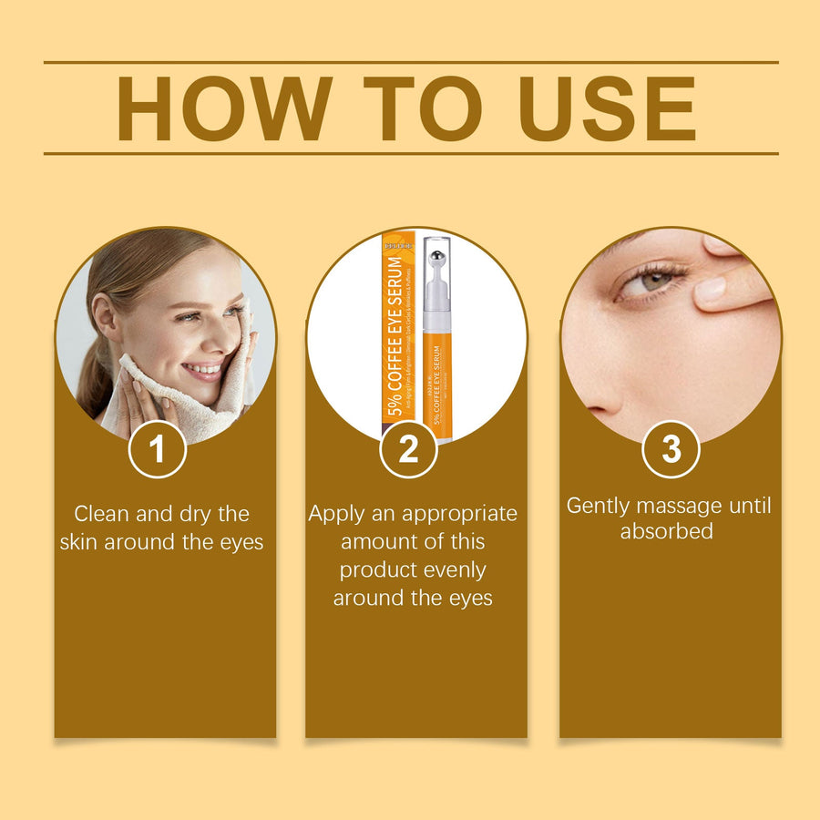 Coffee Eye Serum for Dark Circles & Puffiness