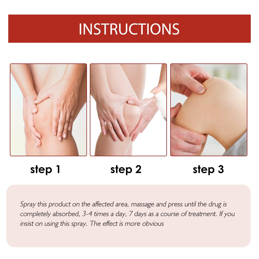 Pain Relief Spray – Fast-Acting Plant Formula for Joint Pain