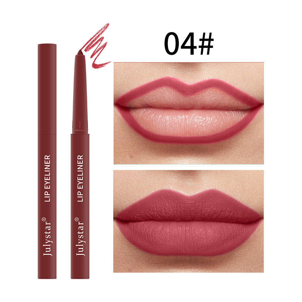 Lip Liner: Waterproof Matte Color for Defined, Lasting Lips