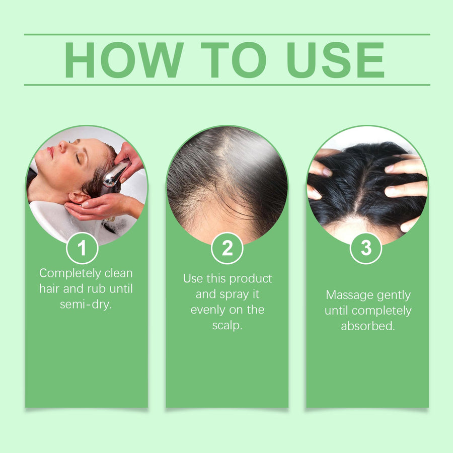 Fermented Rice Water Hair Spray for Fuller-Looking Hair