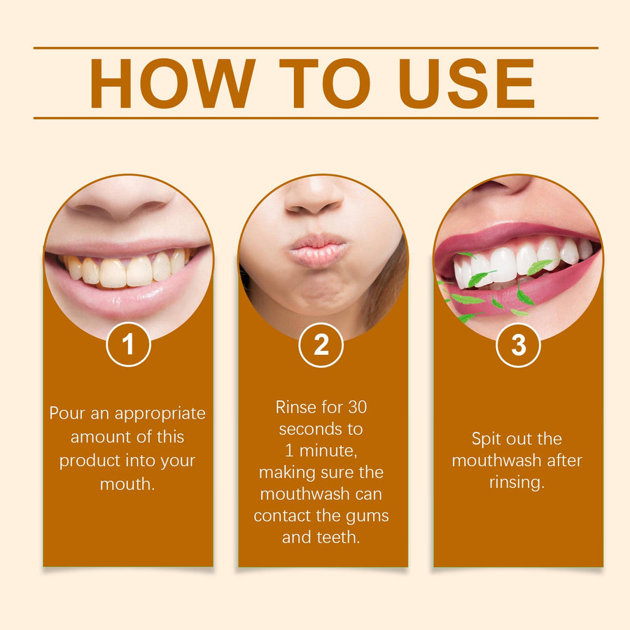 Herbal Mouthwash with Aloe – Gum Pain Relief & Fresh Breath