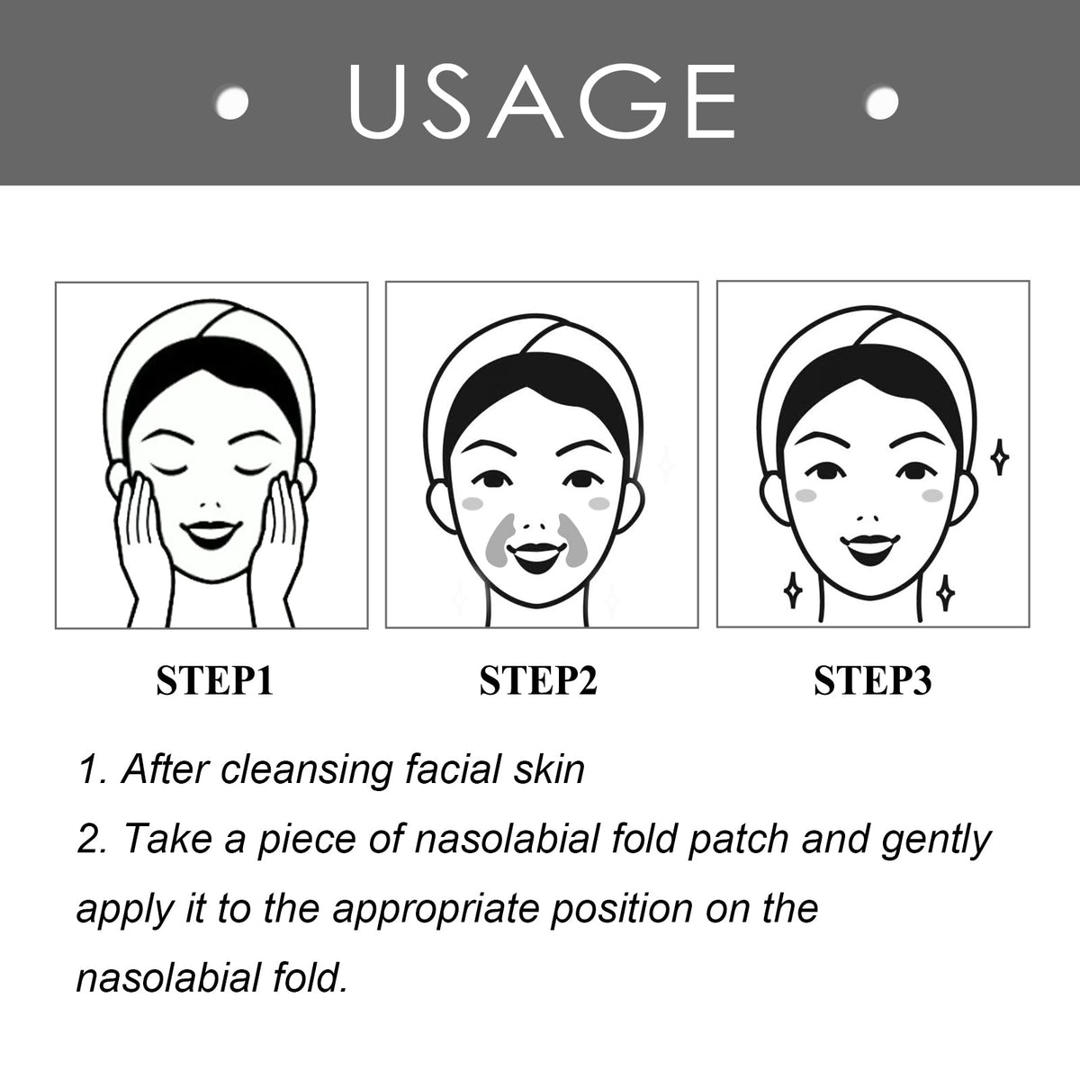 Nasolabial Fold Patches for Smoother Smile Lines Fast