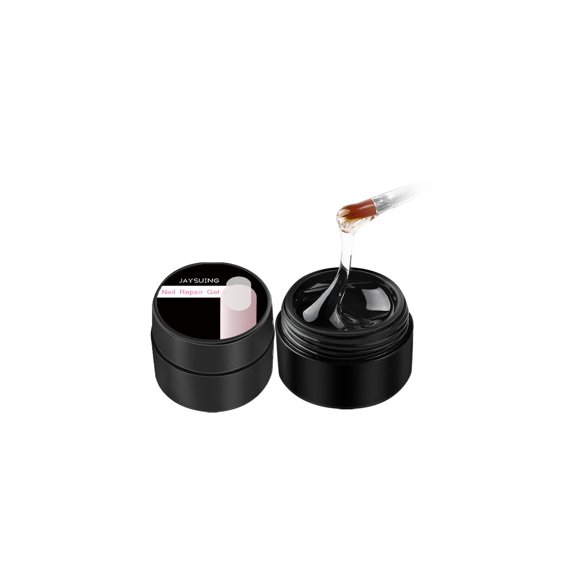 Fiber Extension Gel for Weak Cracked Nails Repair