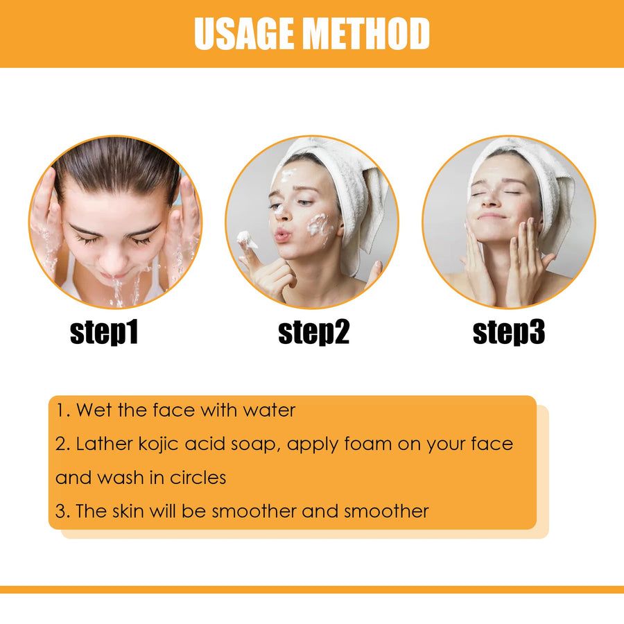 Kojic Acid Soap for Dark Spots & Acne Scars