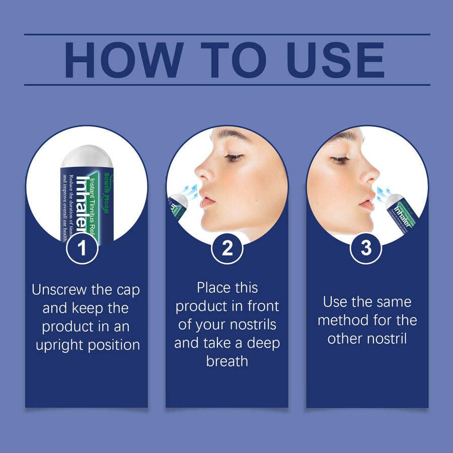 Nasal Inhaler Stick for Ear Discomfort & Stress Relief