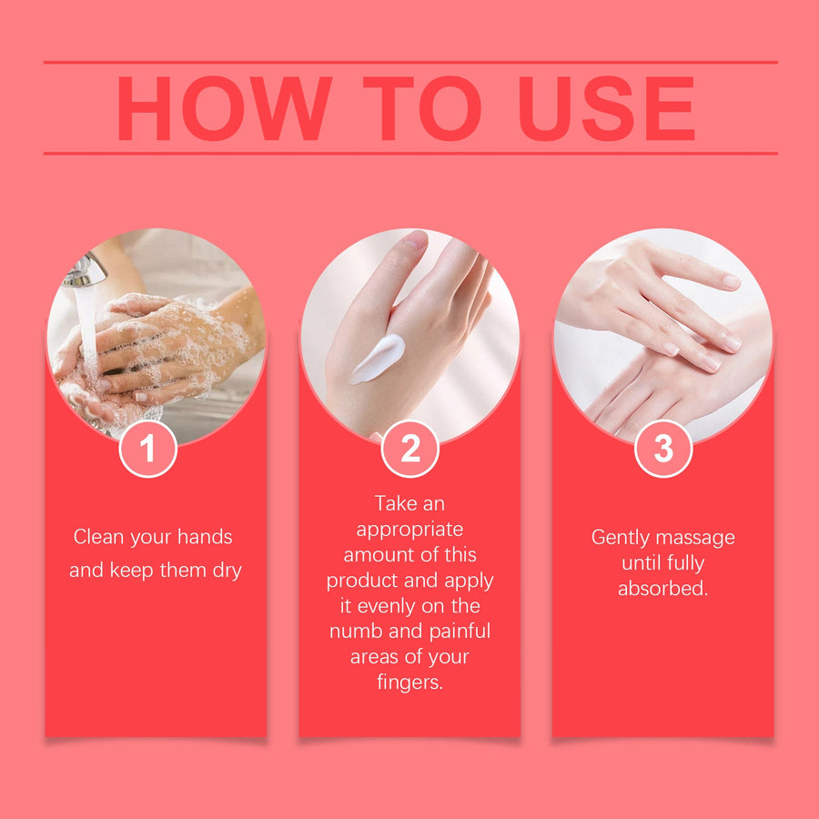 Finger Numbness Cream — Herbal Circulation & Relief (2 Tubes)