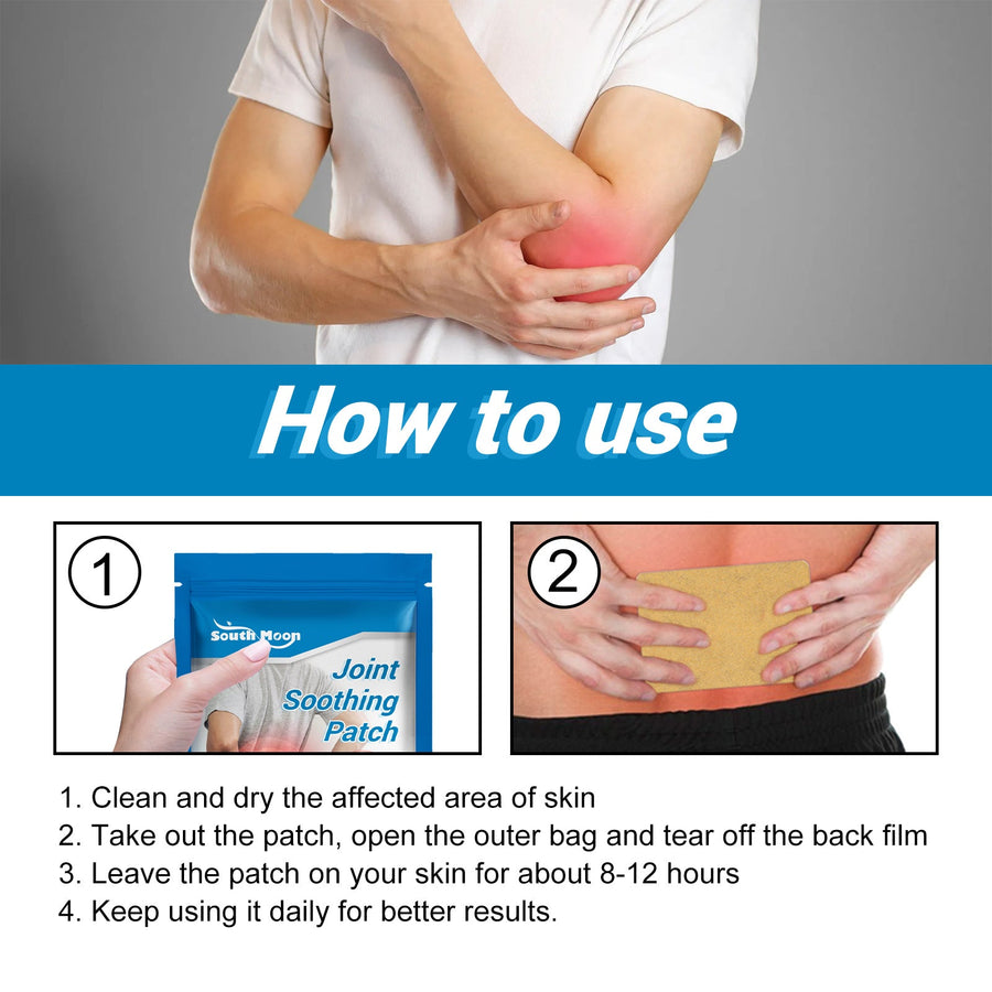 Joint Pain Patch — 2+ Hours of Natural Herbal Relief
