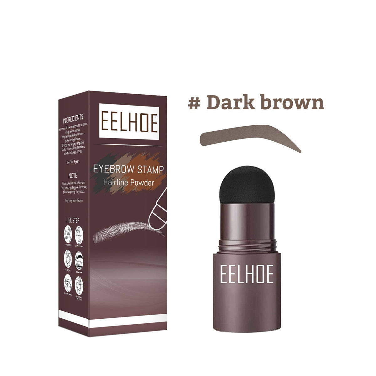 Eyebrow Stamp Powder — Instant Waterproof Brows