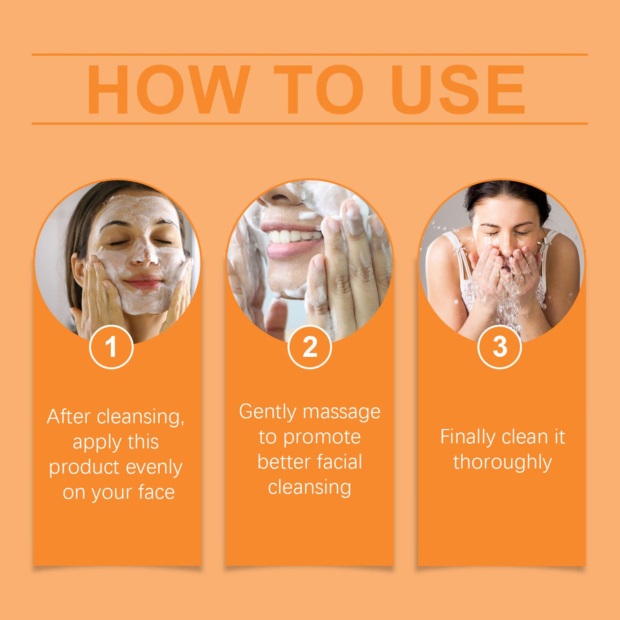 Vitamin C Gentle Facial Cleanser Tender Skin Facial Cleansin