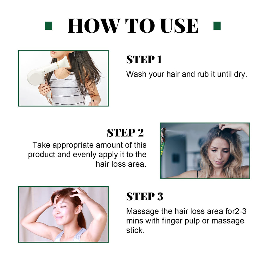 Ginger Hair Spray for Stronger, Fuller-Looking Hair
