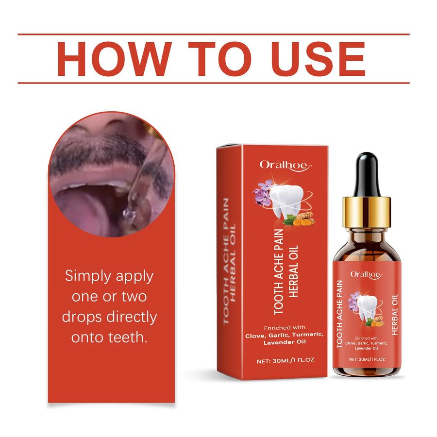 Herbal Dental Essence — Natural Toothache & Sensitivity Relief