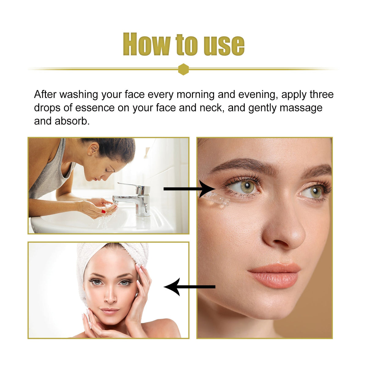 Anti-Aging Essence Hydrates, Moisturizes And Reduces Fine Li