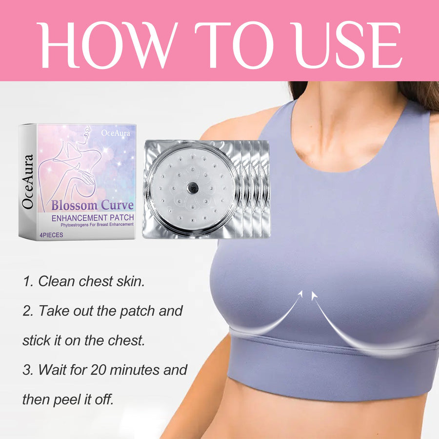 Blossom Curve Patch: Instant Breast Lift & Firming Gel