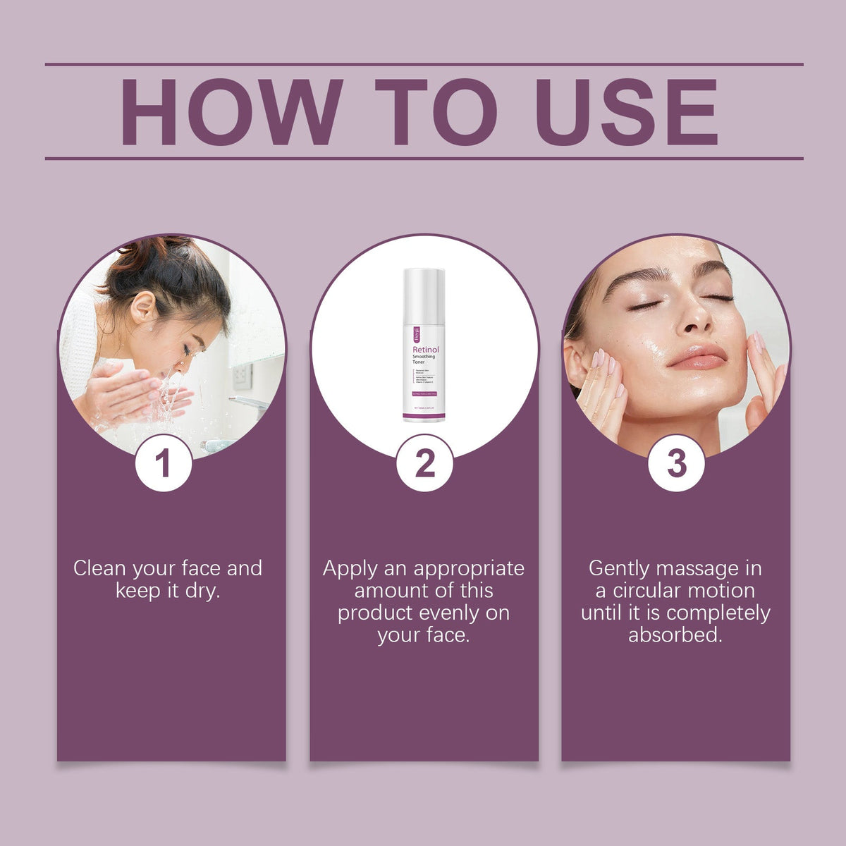 Retinol Hydrating Toner for Fine Lines & Dryness