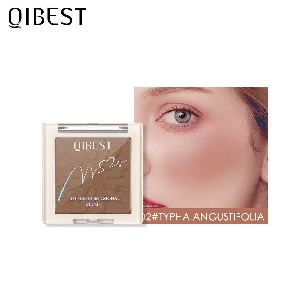 Pressed Blush Powder for Natural Pearlescent Cheeks