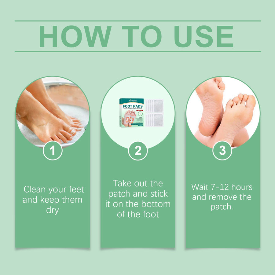 Herbal Foot Patches for Deep Sleep & Toxin Cleanse