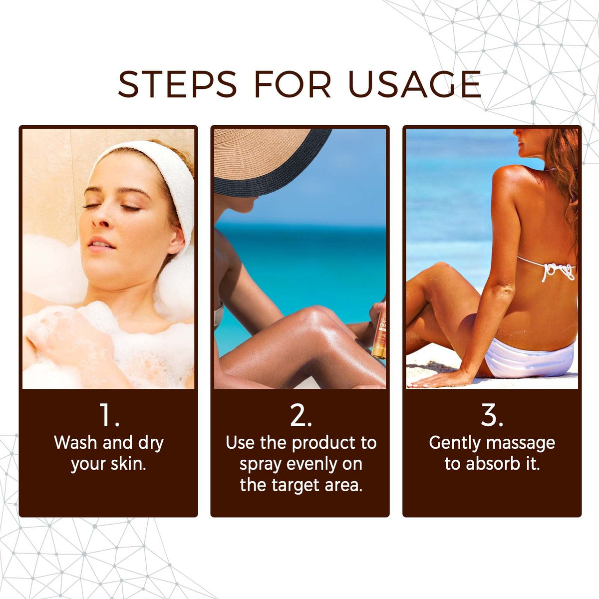 Self-Tanning Spray for Streak-Free Bronze Glow