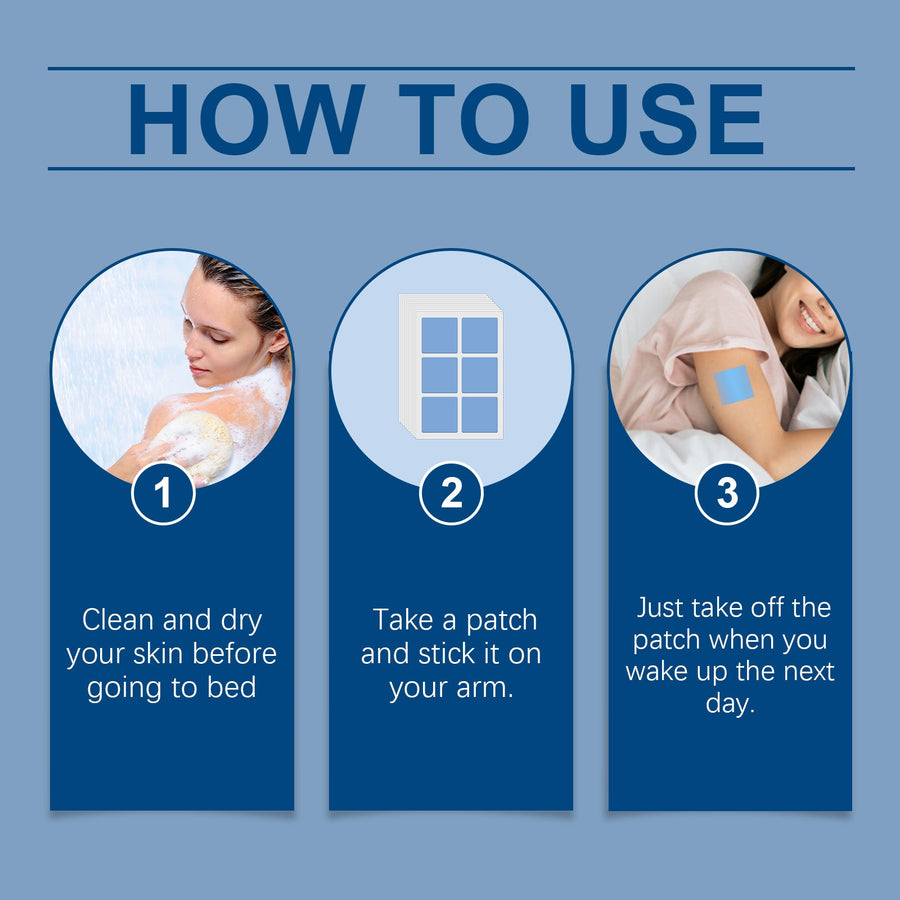 Blue Wind Chime Sleep Patch — Overnight Calm with Blue Bell