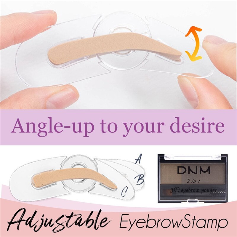 Eyebrow Stamp Kit for Fast, Symmetrical Arch Makeup