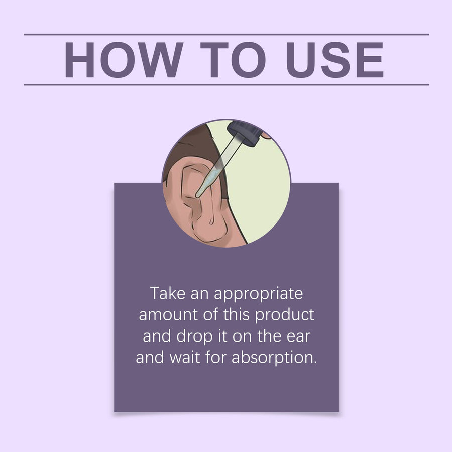 Herbal Ear Drops for Gentle Daily Earwax Cleansing