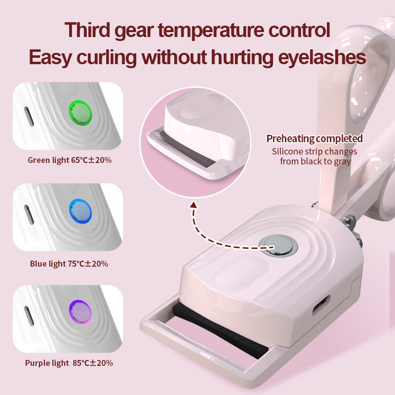 Electric Eyelash Curler — 15‑Sec Salon Curl That Lasts All Day
