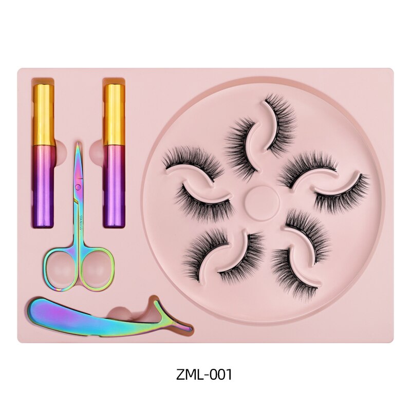 Magnetic Eyelashes Set for Glue-Free Dramatic Volume