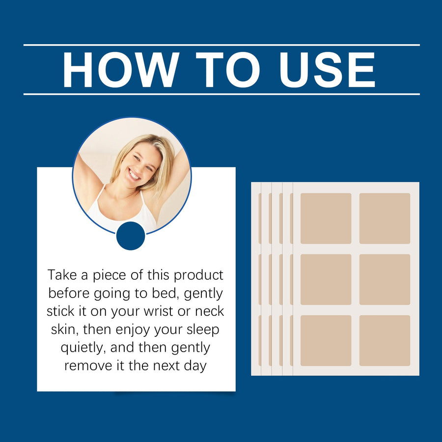 Lavender Sleep Patch — Drug-Free Overnight Relief