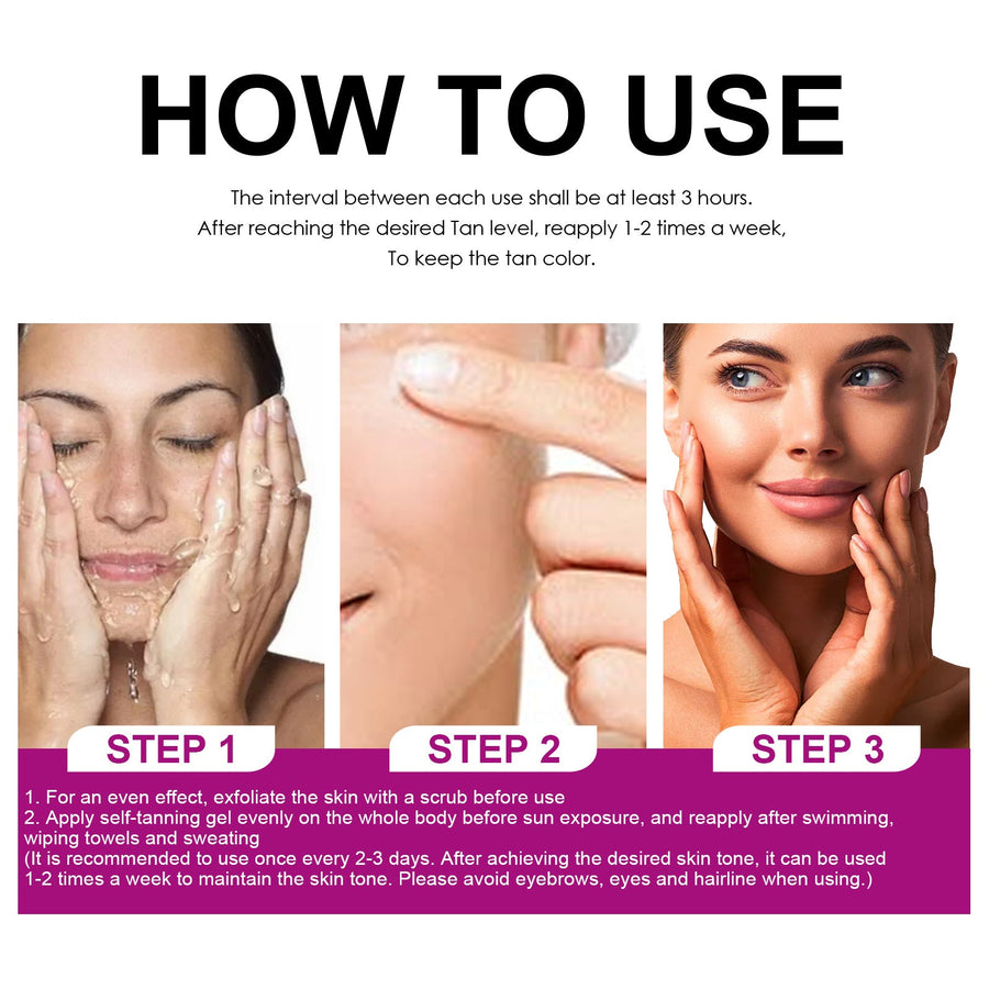 After-Sun Tanning Gel for a Darker, Even-Looking Tan