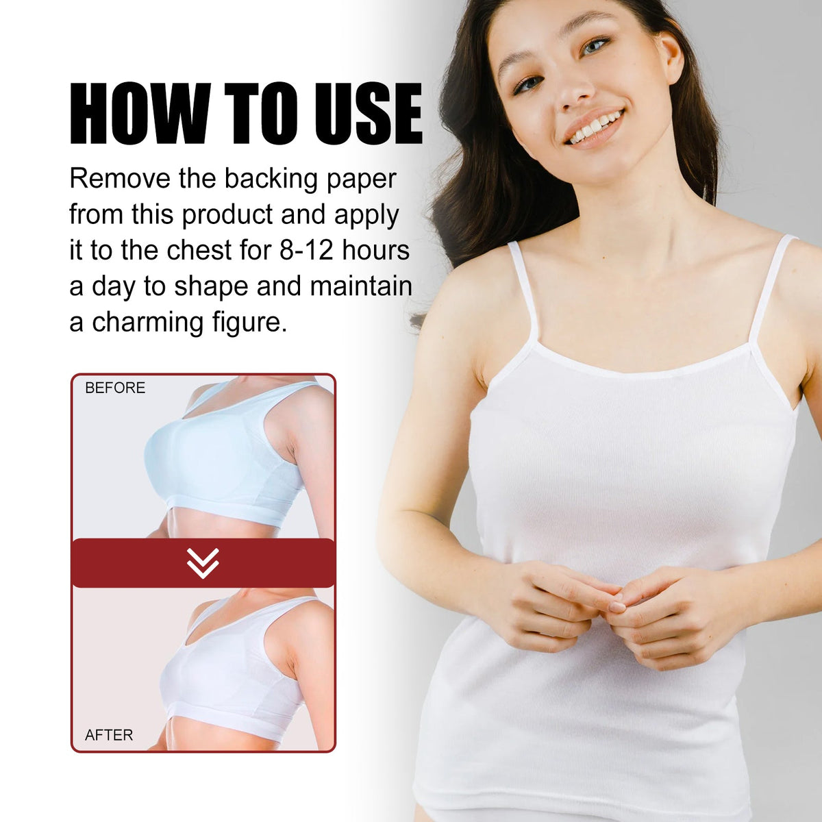Chest Firming Patch Set - No-Trace Lift & Anti-Sagging