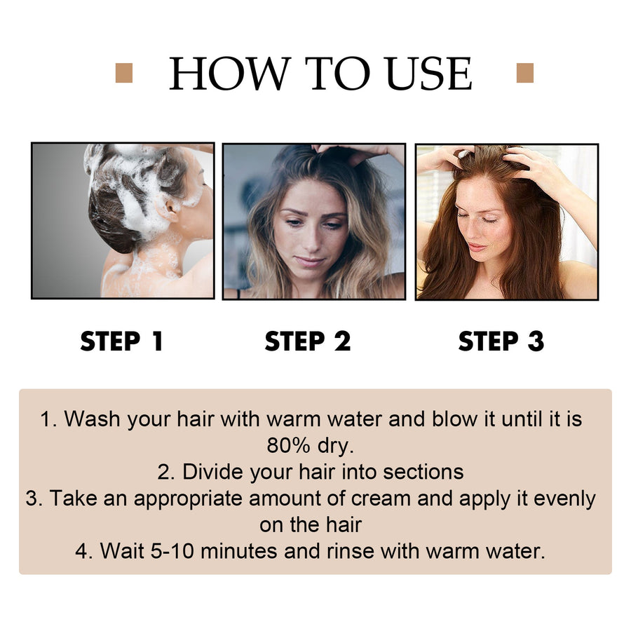 Keratin Hair Mask for Smoother, Nourished-Looking Hair