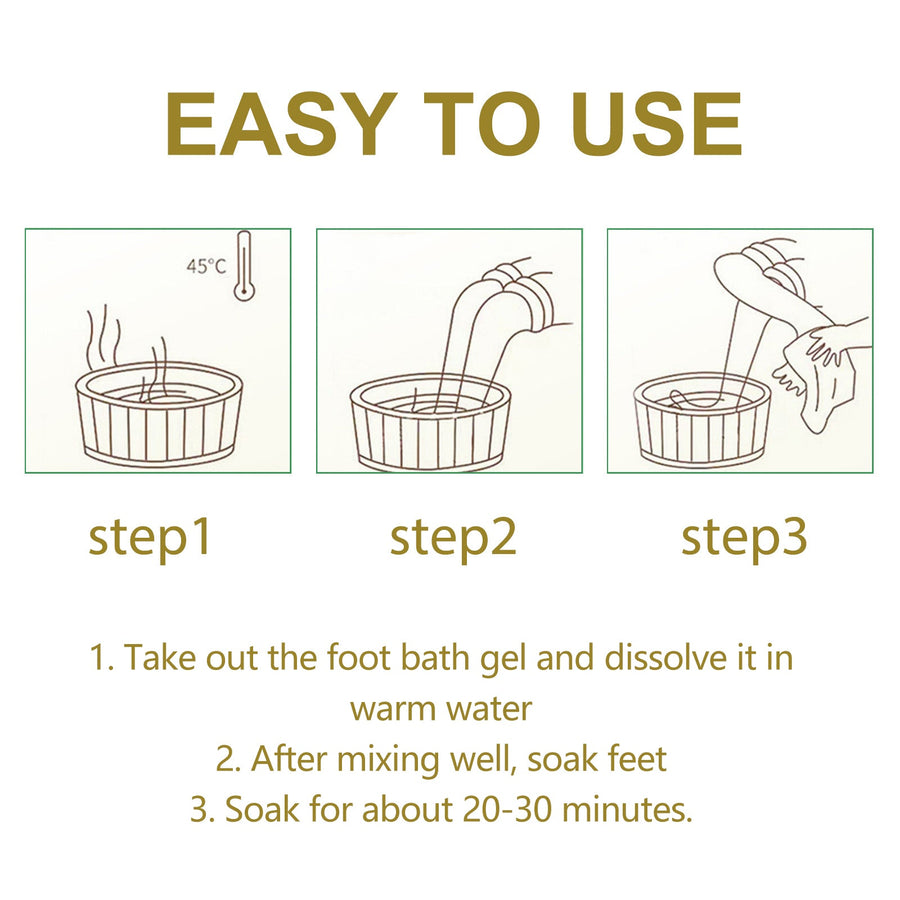 Bee Venom Foot Soak Beads for Swollen Tired Legs