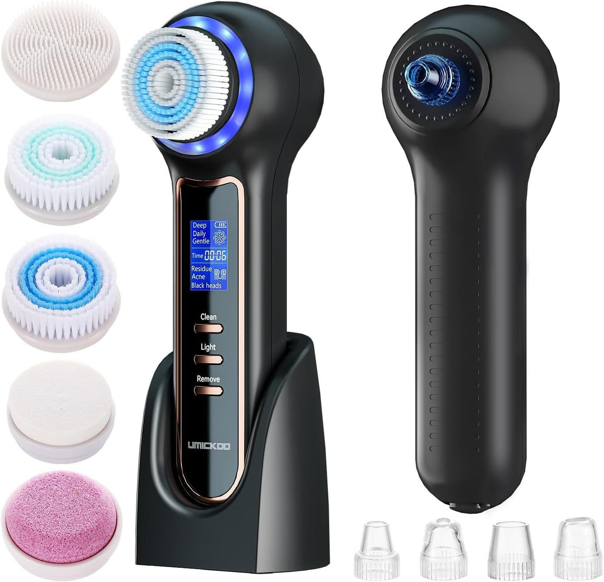 Sonic Facial Cleansing Brush — 6X Better Cleansing in 3 Modes