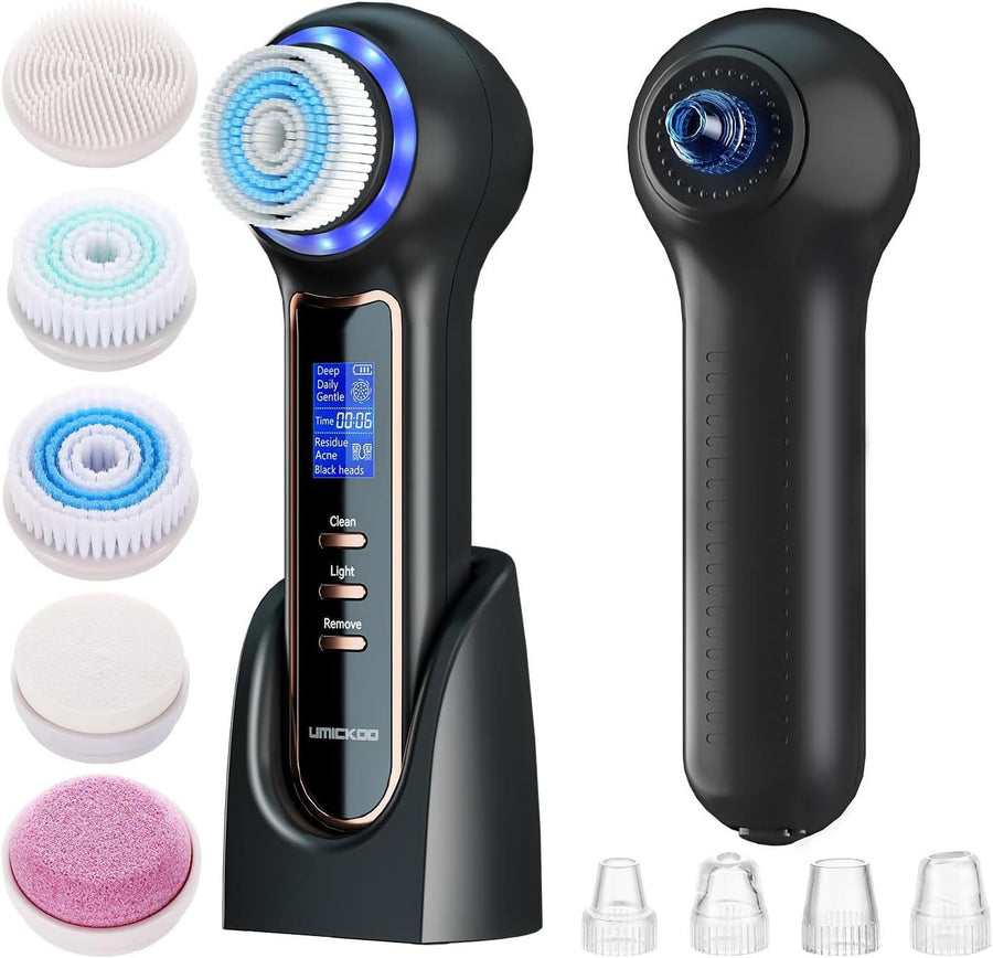 Sonic Facial Cleansing Brush — 6X Better Cleansing in 3 Modes