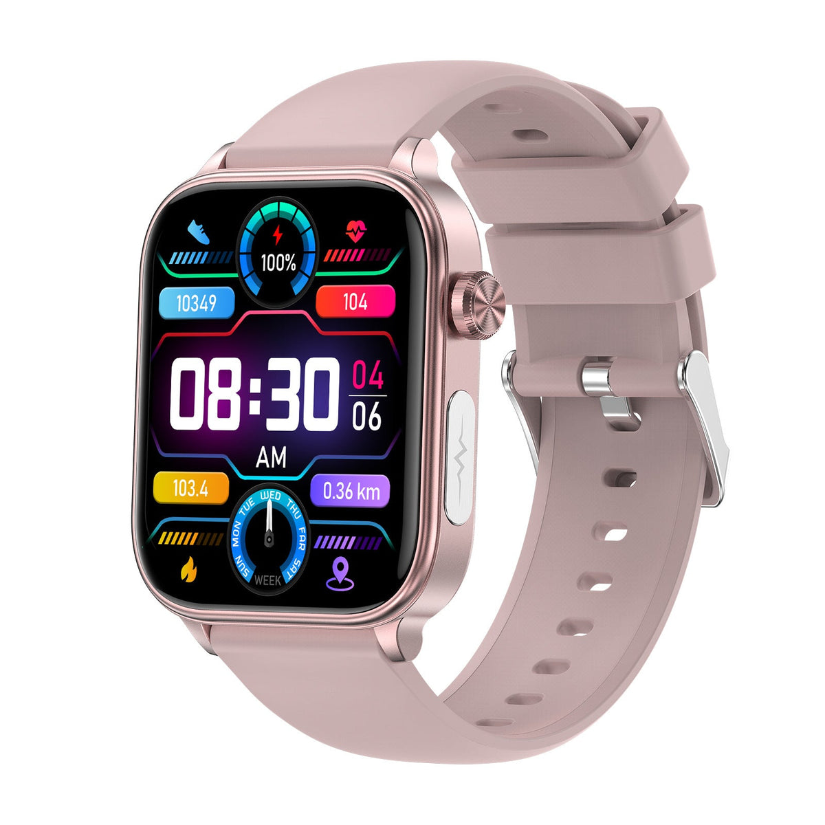 Smartwatch with ECG & Non-Invasive Glucose — ET570 Health