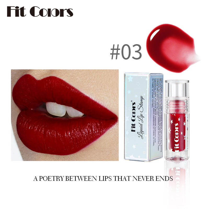 Liquid Lip Dye Set: Five Bold Shades For Easy Touch-Ups