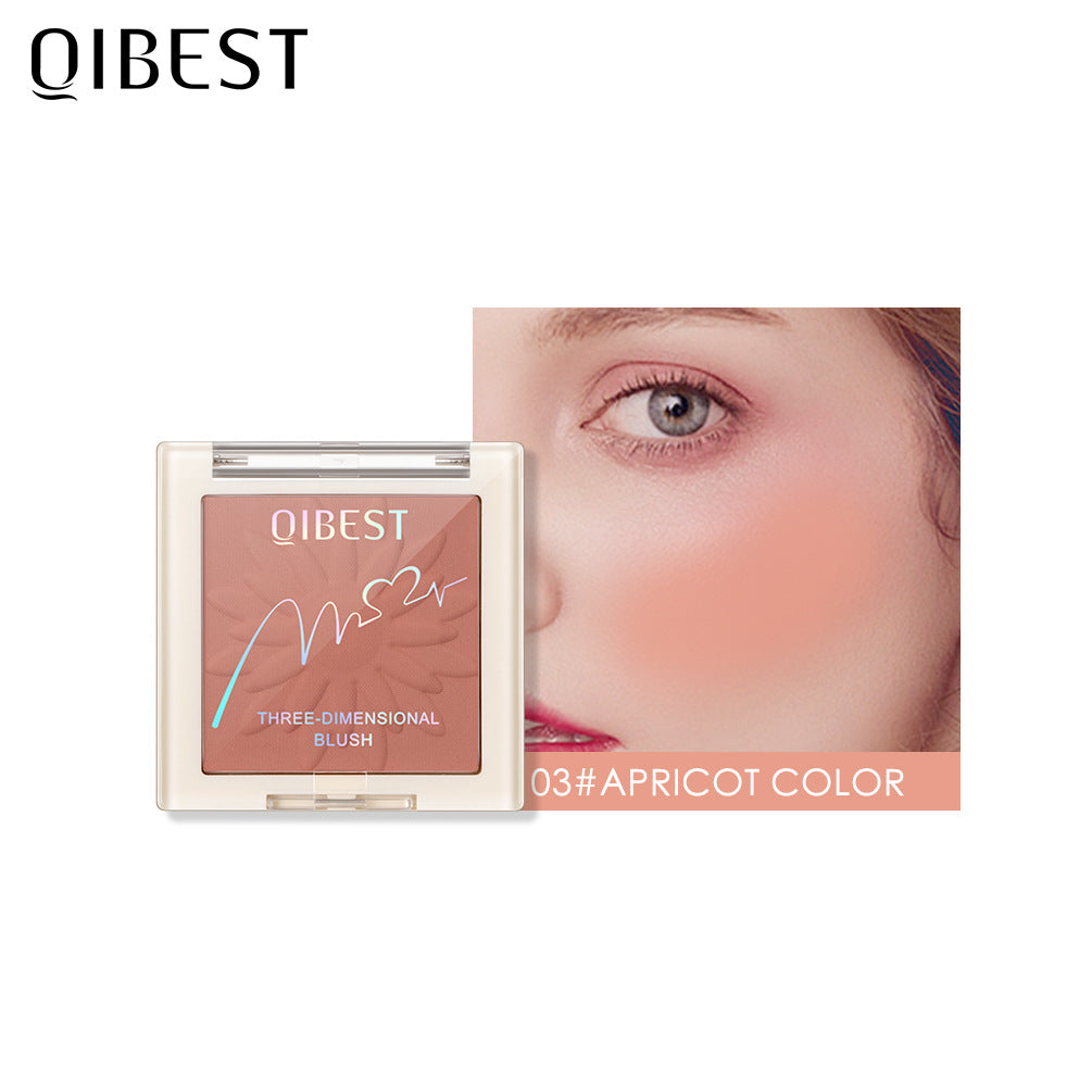 Pressed Blush Powder for Natural Pearlescent Cheeks