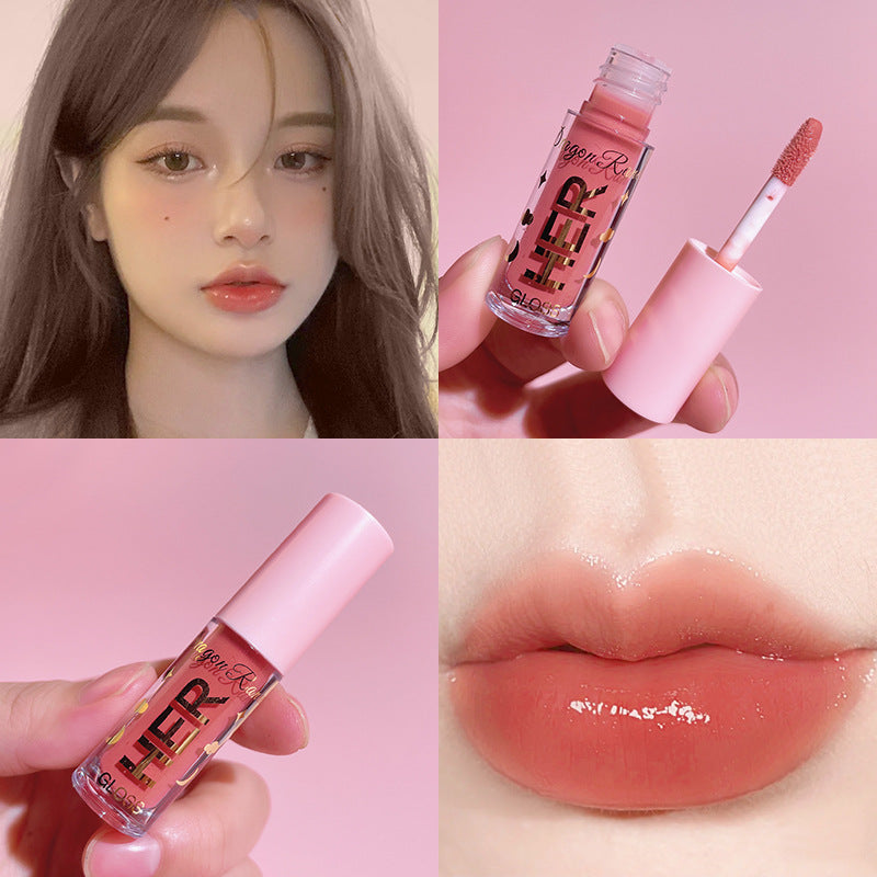 Glazed Mirror Water Lip Gloss for Juicy Glass Shine